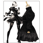 NieR: Automata 9S & 2B Cosplay Costume with Wig and Accessories - 9S Wig Only / S