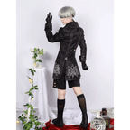 NieR: Automata 9S & 2B Cosplay Costume with Wig and Accessories - 9S Wig Only / S
