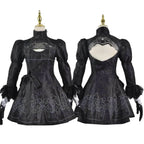 NieR: Automata 9S & 2B Cosplay Costume with Wig and Accessories - 9S Wig Only / S