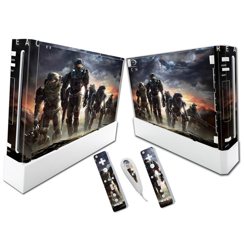 WII game console full body sticker controller film protective film fashionable sticker Skin Sticker