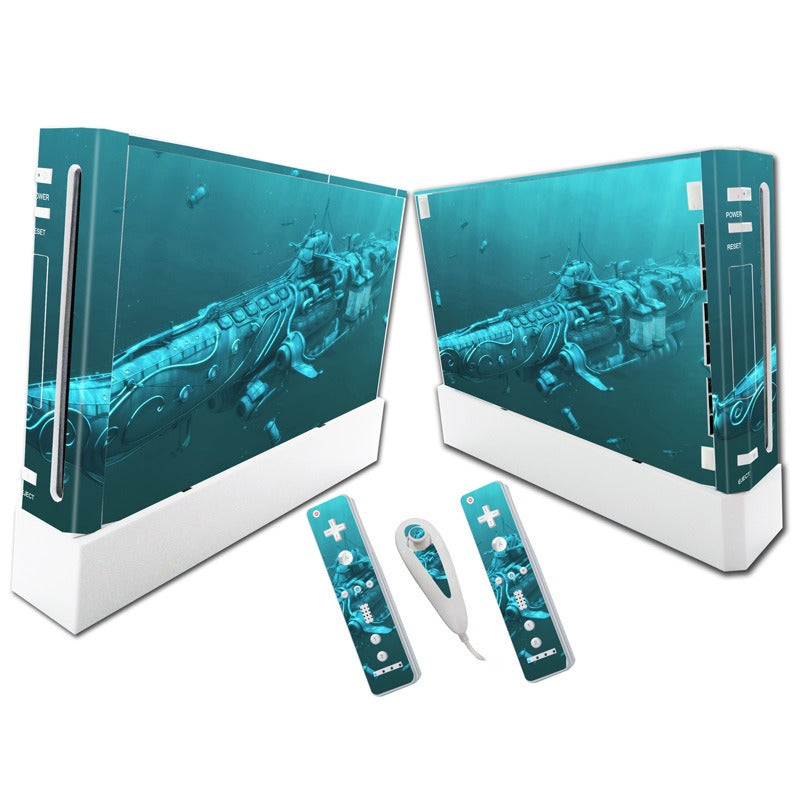 WII game console full body sticker controller film protective film fashionable sticker Skin Sticker