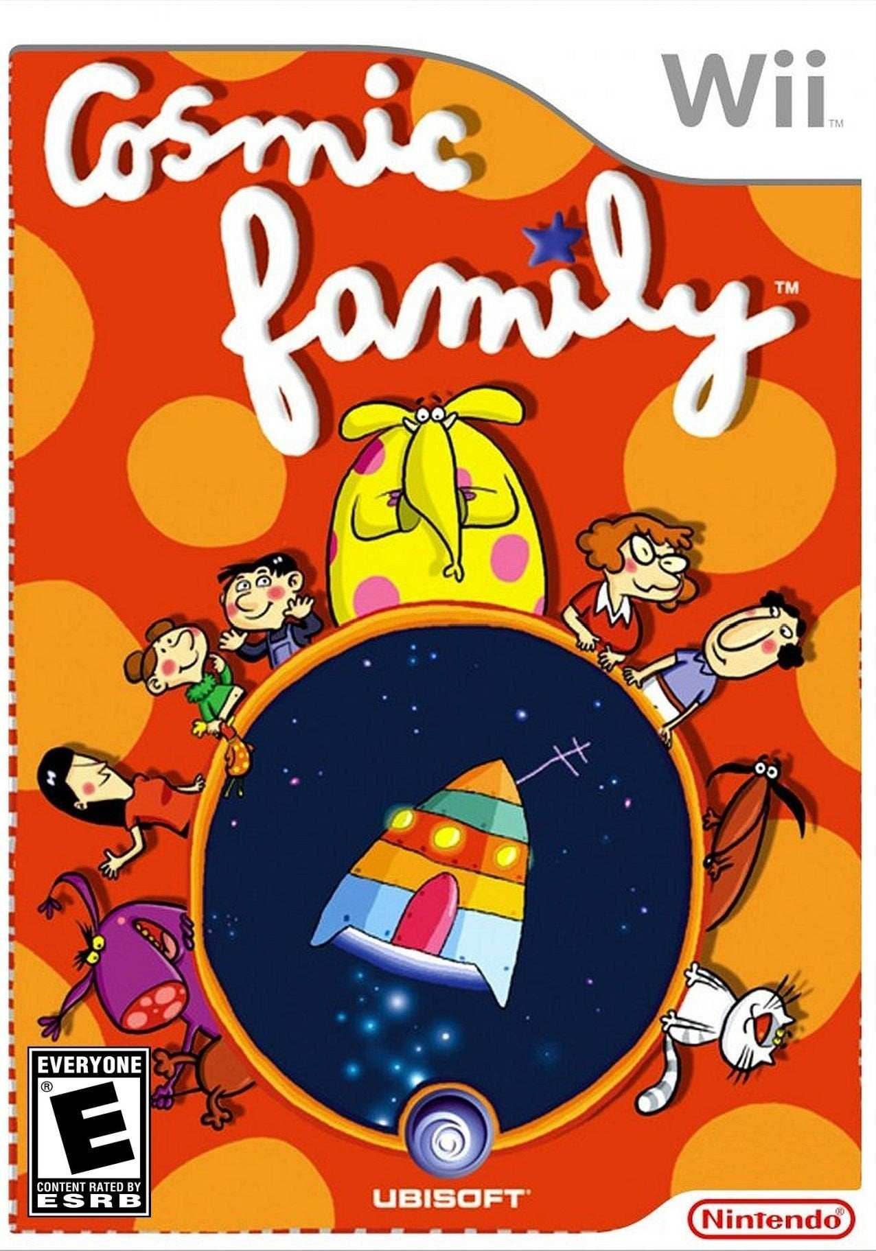Cosmic Family (Wii) - Game Manual Only