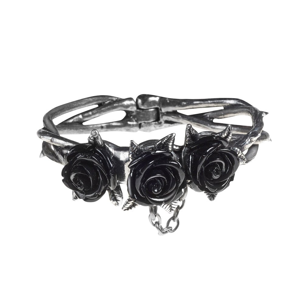 Wild Black Rose Bracelet-0