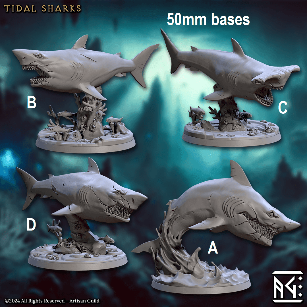 Wild Tidal Sharks - A