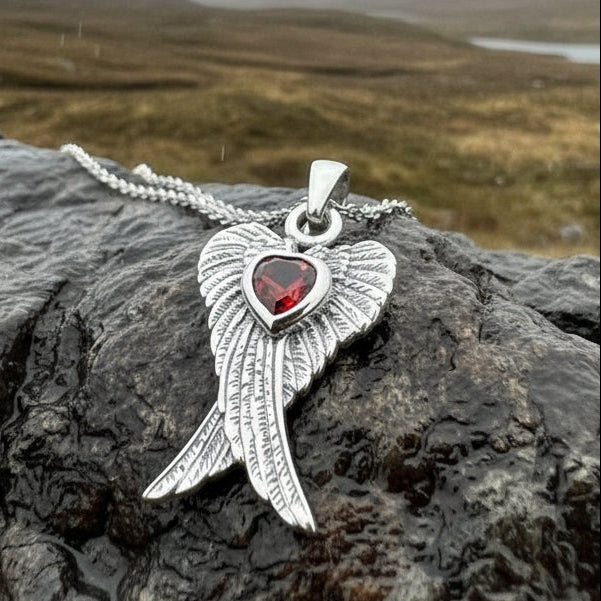 Angel Wings Love Necklace