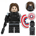 Winter Soldier Bucky Barnes Avengers Lego Minifigures Custom Toys 3