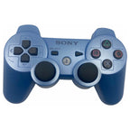 Wireless SixAxis Dual Shock 3 Official-Controller - PlayStation 3 - Light Blue - Refurbished