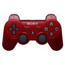 Wireless SixAxis Dual Shock 3 Official-Controller - PlayStation 3 - Red - Refurbished