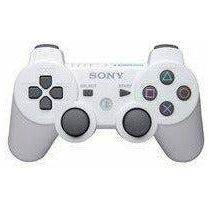 Wireless SixAxis Dual Shock 3 Official-Controller - PlayStation 3 - White - Refurbished