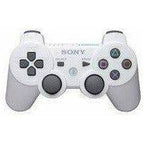 Wireless SixAxis Dual Shock 3 Official-Controller - PlayStation 3 - White - Refurbished