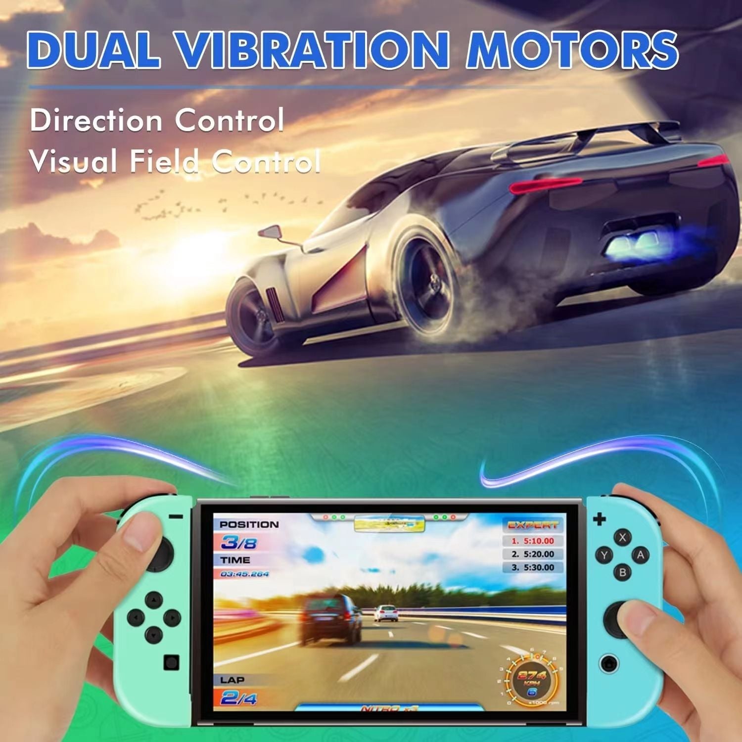 Wireless Switch Controller Joys Con Gamepad For Switch Control With Straps Dual Vibration Joysticks For Switch Joypad