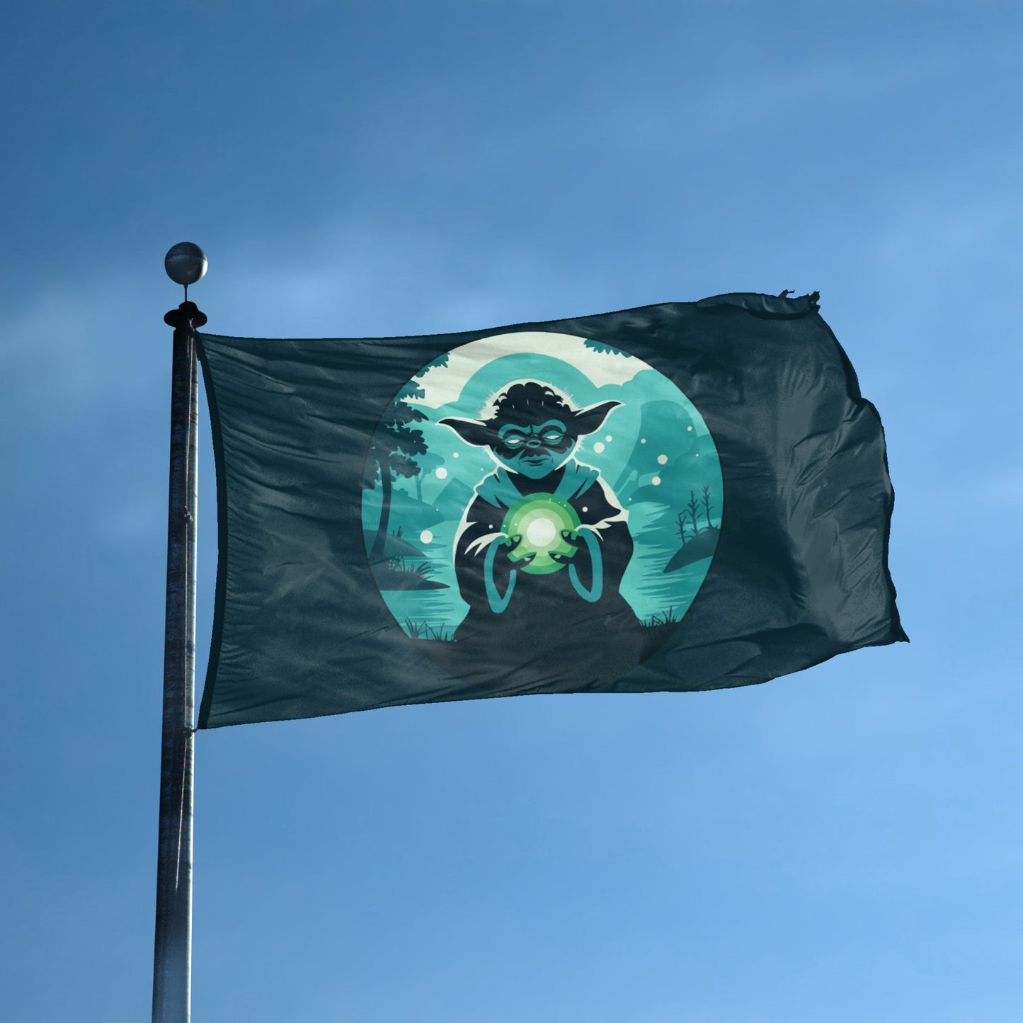 Star Wars Baby Yoda Flag