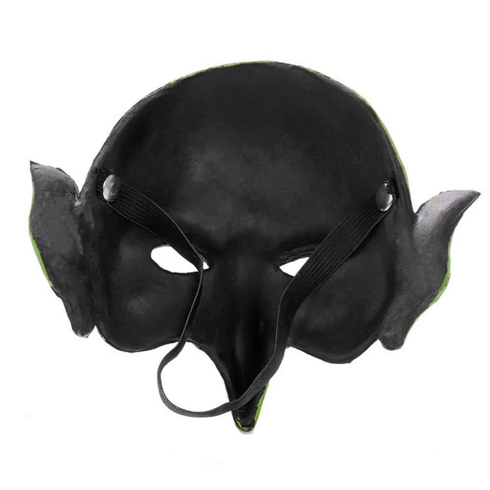 Witch Mask Scary Green Goblin Masks for Halloween Carnival Party Costume