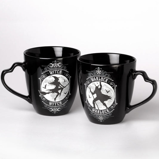 Witch & Warlock Mug Set