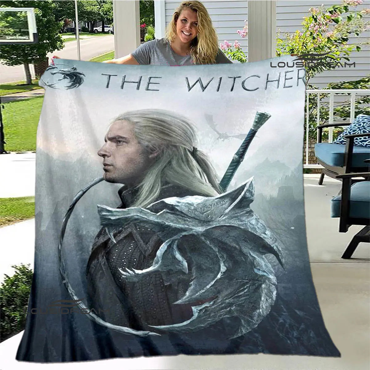 Witcher Printed blanket throw