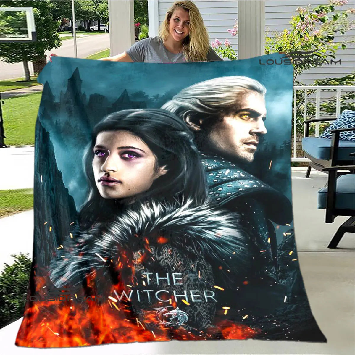 Witcher Printed blanket throw