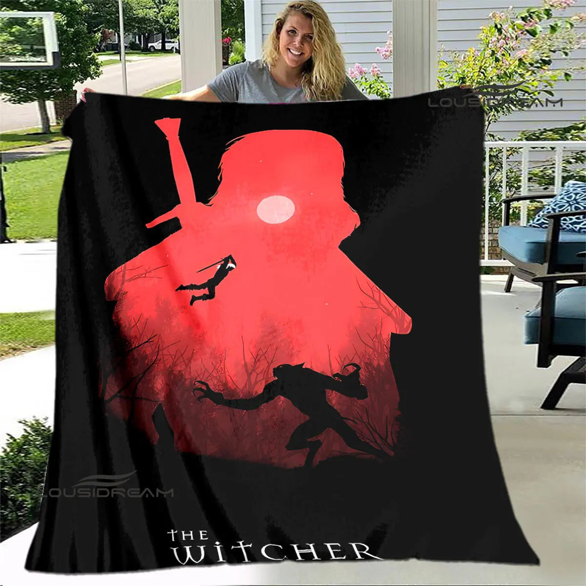 Witcher Printed blanket throw