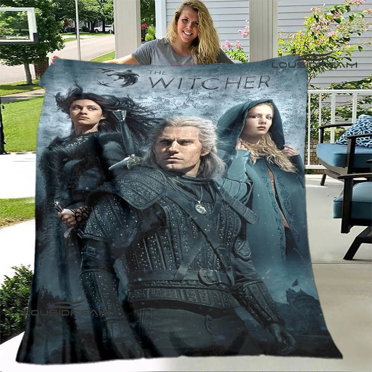 Witcher Printed blanket throw