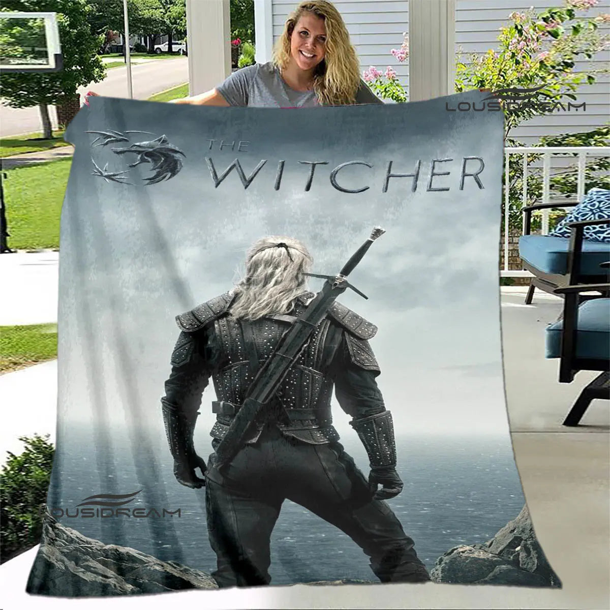 Witcher Printed blanket throw