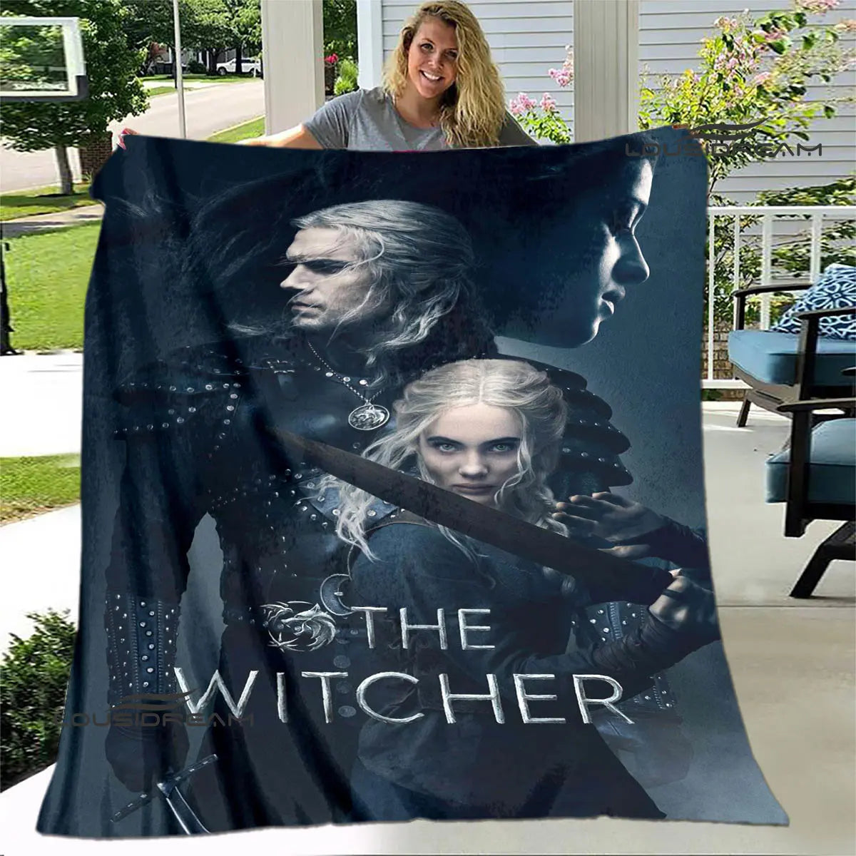 Witcher Printed blanket throw