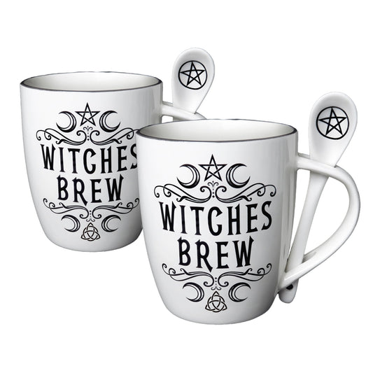 Witches Brew Mug and Spoon Set