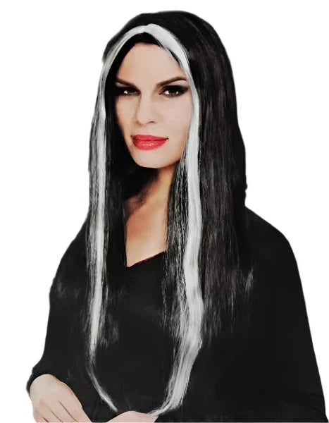 Streaked Long Witch Wig Deluxe Version