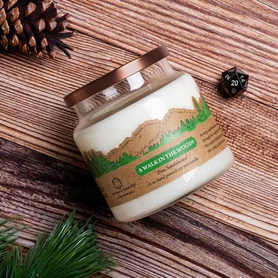 Cantrip Candles (16 oz Glass Candle) - A Walk in the Woods