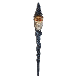 Wizard Skull wand 9" of Death Ray