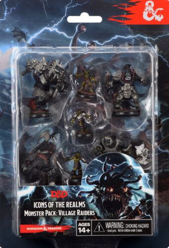 Paquete de monstruos de Icons of the Realms - Village Raiders