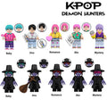 KPOP Demon Hunters Saja Boys set of 8 Anime Minifigures
