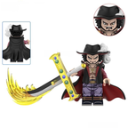 Dracule Mihawk from ONE PIECE Anime Lego Minifigures custom toys 3