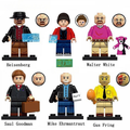 Breaking Bad Set of 6 Best New Lego Minifigures custom Toys S1