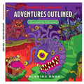D&D: Adventures Outlined Coloring Book - 