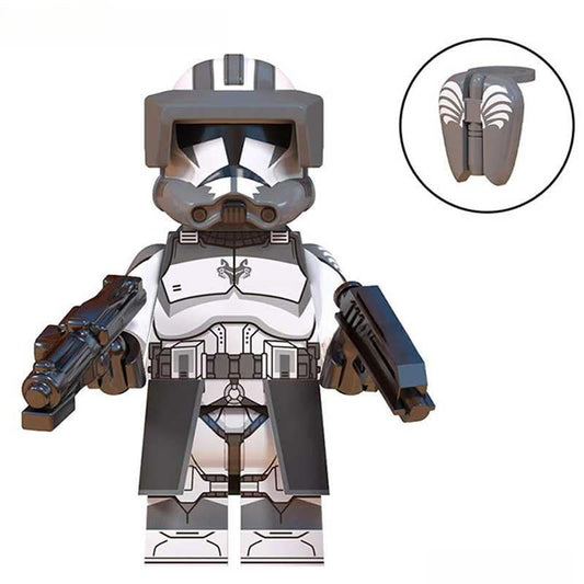 Wolf pack 104th Clone Commander Lego Star Wars Minifigures Custom Toys 4