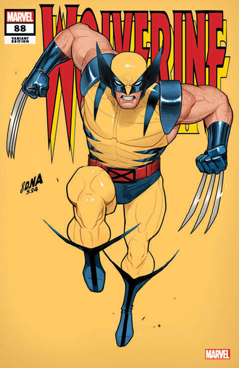 Wolverine #88 Unknown Comics David Nakayama Facsimile Exclusive Color Bleed Var (07/24/2024)