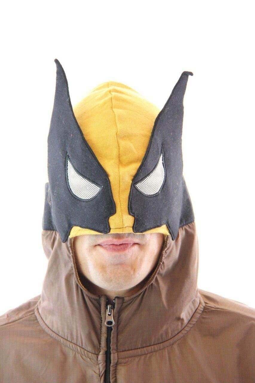 Wolverine Adult Brown Costume Hoodie Sweatshirt - S