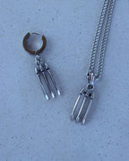 Marvel™ Wolverine Claw Earring - Chrome / Single