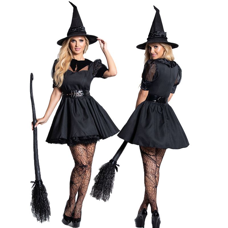 Women's Classic Bewitching Witch Halloween Costume