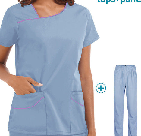 Women's Operating Room Hand Washing Nurse Surgeon Isolation Short Sleeve