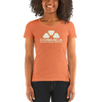 Ladies' Cosmica t-shirt - Orange Triblend / S