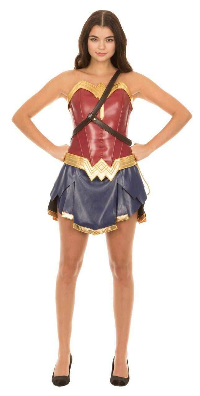 Wonder Woman Warrior Corset and Skirt Costume Set - S