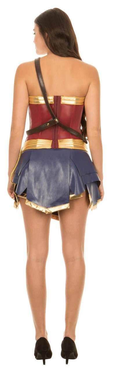 Wonder Woman Warrior Corset and Skirt Costume Set - S