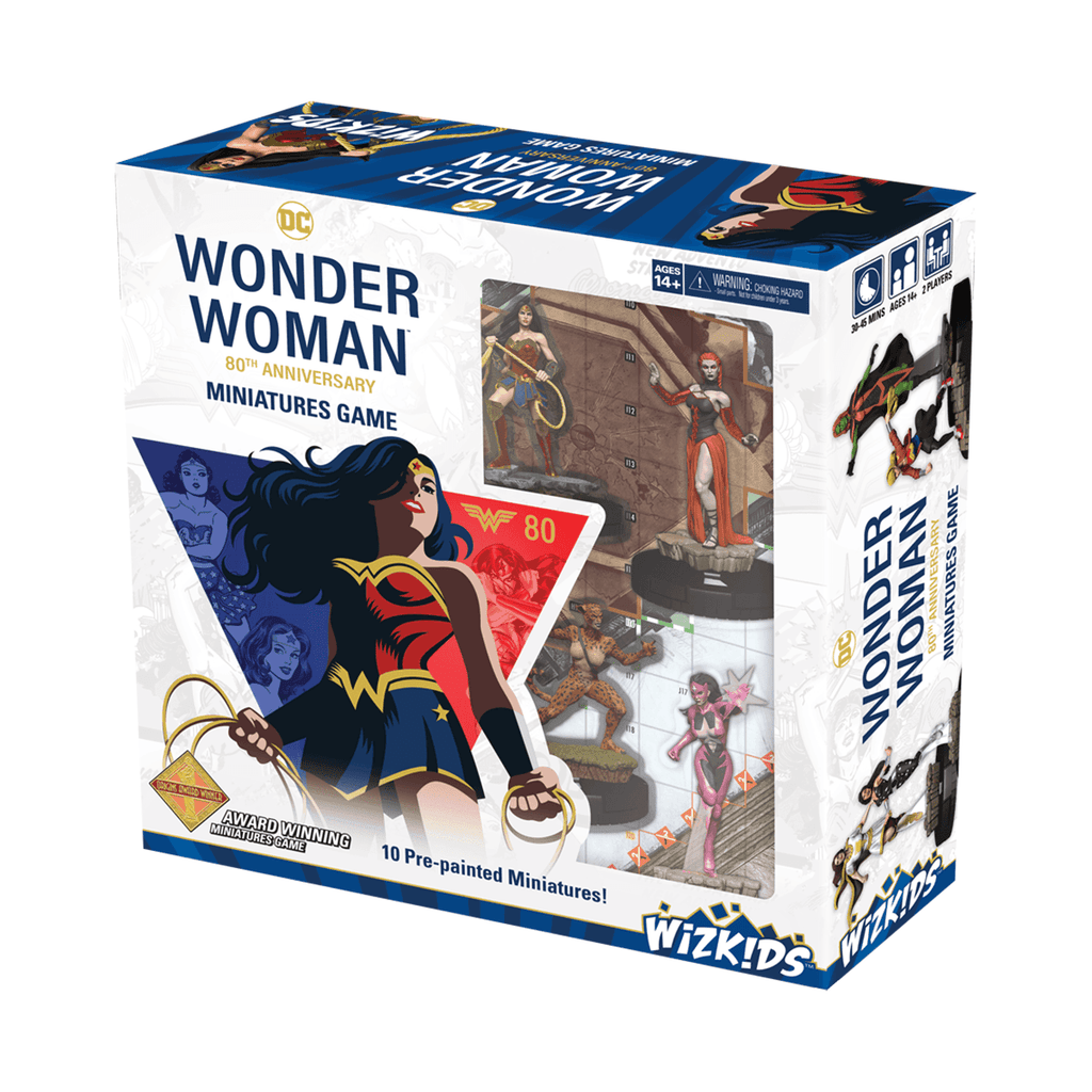 HeroClix: Wonder Woman - 80th Anniversary - Miniatures Game - 