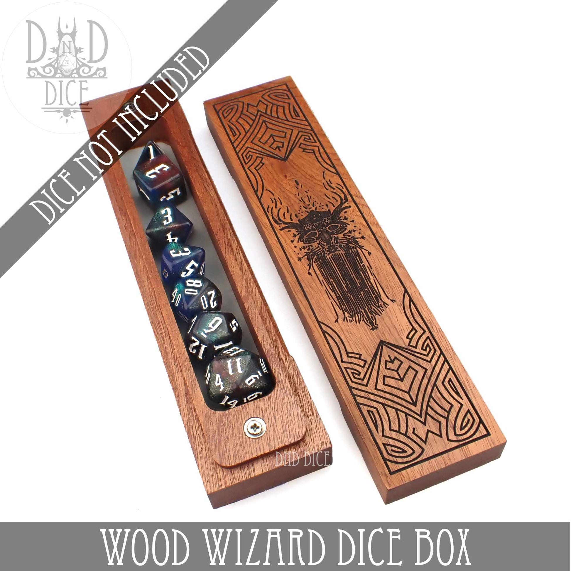 Wood Wizards Dice Box