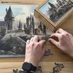 Wooden jigsaw maze puzzle Harry Potter Hogwarts Castle™