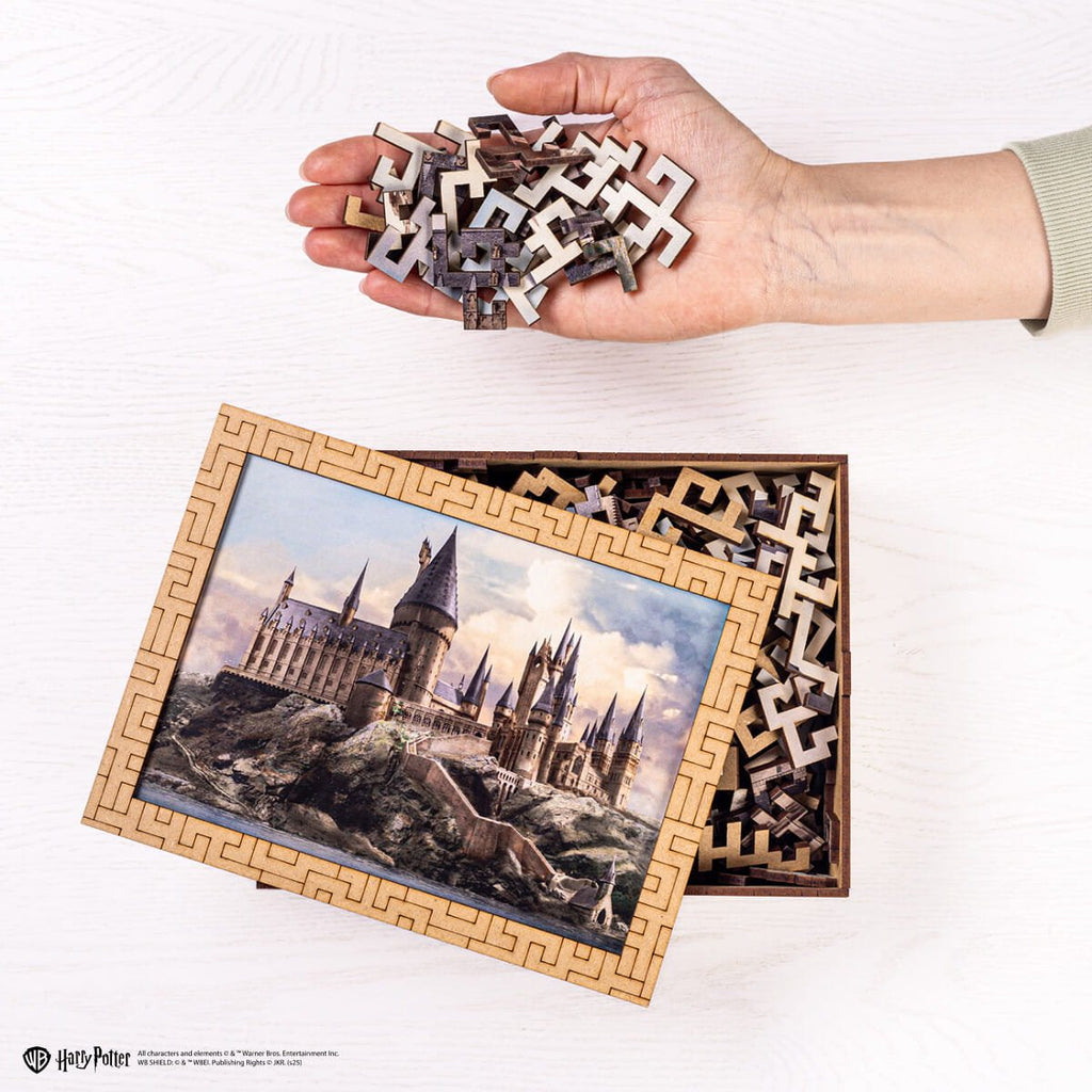 Wooden jigsaw maze puzzle Harry Potter Hogwarts Castle™