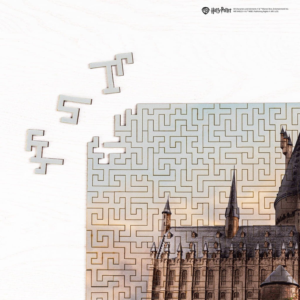 Wooden jigsaw maze puzzle Harry Potter Hogwarts Castle™