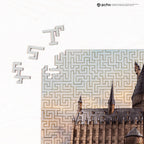 Wooden jigsaw maze puzzle Harry Potter Hogwarts Castle™