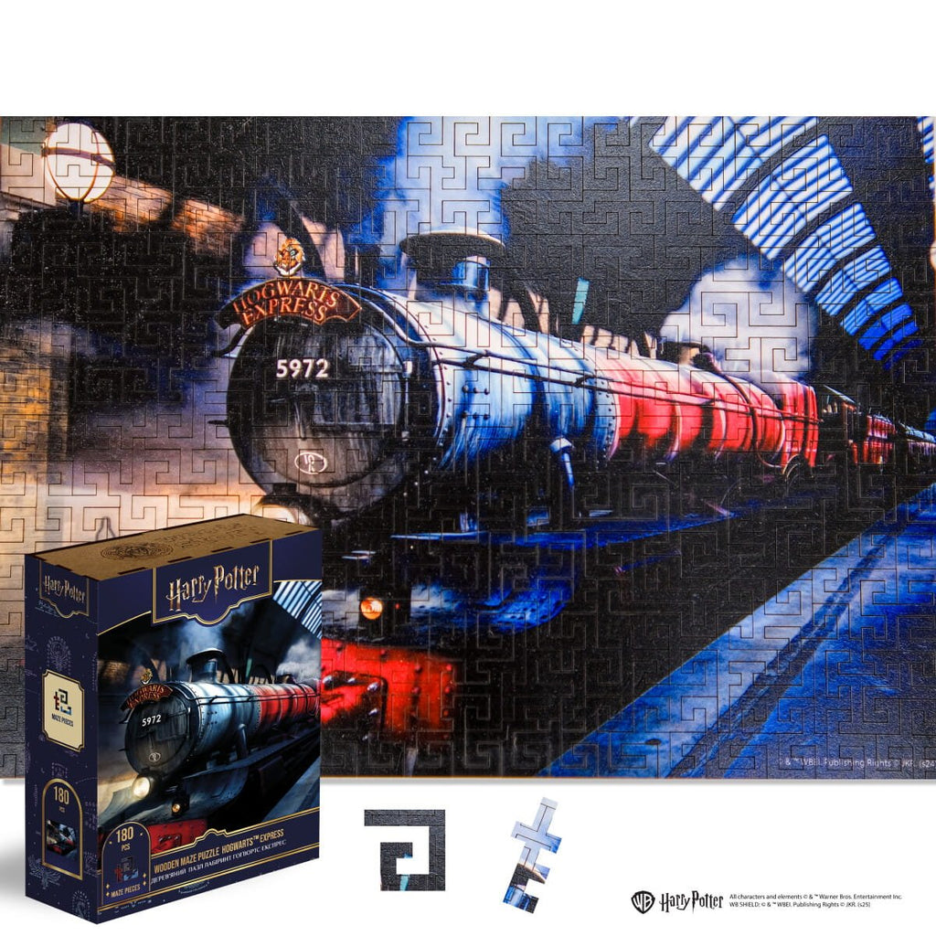 Wooden jigsaw maze puzzle Harry Potter Hogwarts Express™