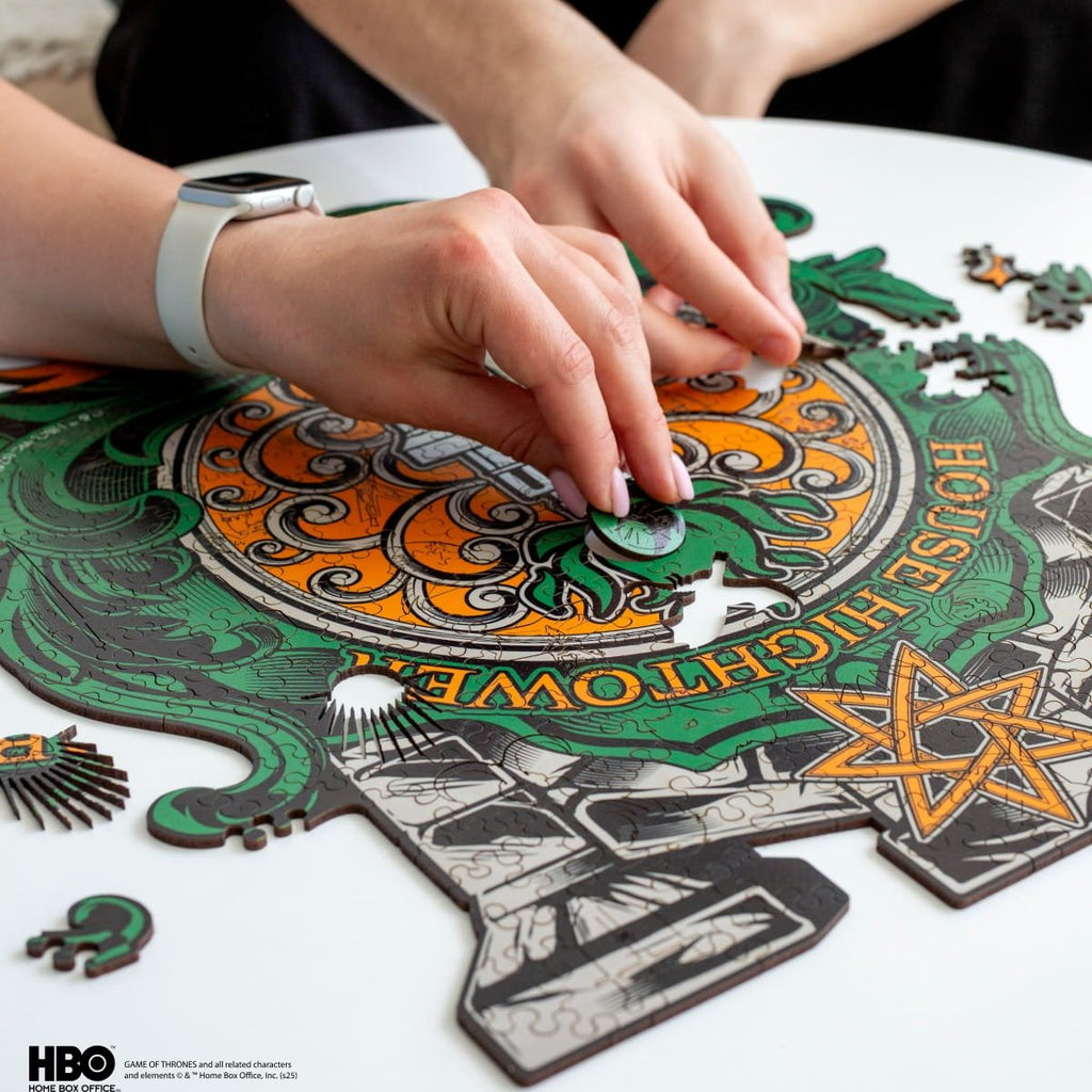 Wooden jigsaw puzzle Game of Thrones™ House Hightower